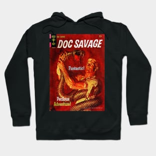 Doc Savage Gold Key Comic Cover Hoodie